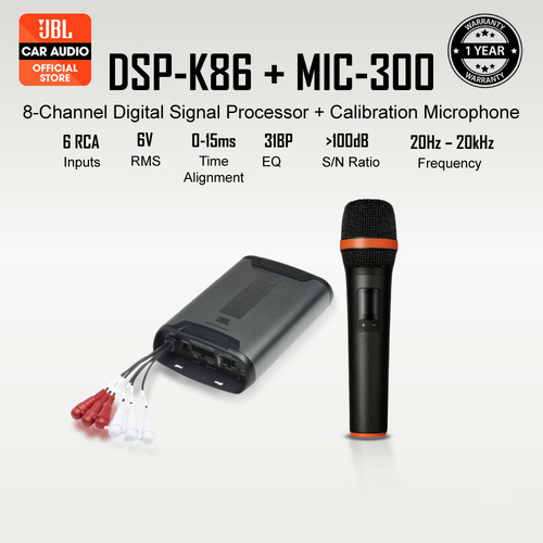 JBL DSP-K86 + MIC-300 - JBL Malaysia Car Audio